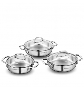 KORKMAZ Omlet Seti Korkmaz A1675 Perla Omlet Seti