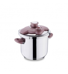 KORKMAZ Tencere Ve Tava Korkmaz A174-01 Bella Rosegold Düdüklü Tencere 7 Litre