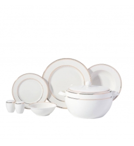 KORKMAZ Yemek Takımı Korkmaz A8361 Perla Coll. 60 Parça Yemek Takımı Yvr.