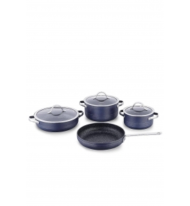 KORKMAZ Tencere Setleri Korkmaz A2619-1 Linea Azura 7 Parça Tencere Seti