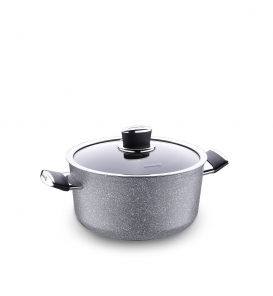 KORKMAZ Tencere Ve Tava Korkmaz A3903 Palma Kısa Tencere 24X12,50