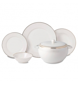 KORKMAZ Yemek Takımı Korkmaz A8136 Hanedan Coll. 60 Parça Yemek Takımı