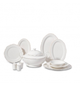 KORKMAZ Yemek Takımı Korkmaz A8241 Eliza Coll. 60 Parça Yemek Takımı