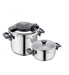 KORKMAZ Tencere Setleri Korkmaz A178 Alessa 4 Parça Düdüklü Tencere Seti