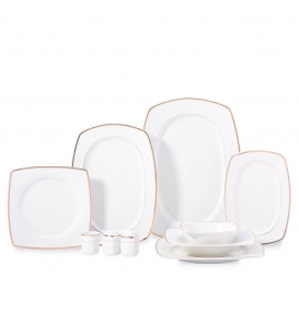 KORKMAZ Yemek Takımı Korkmaz A8097 Zena Coll. 60 Parça Yemek Takımı