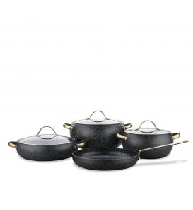 KORKMAZ Tencere Setleri Korkmaz A2610 Berilla 7 Parça Tencere Seti