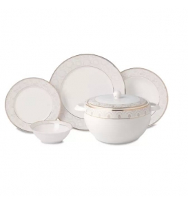 KORKMAZ Yemek Takımı Korkmaz A8366 Perla Coll. 60 Parça Yemek Takımı Yvr.