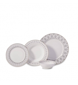 KORKMAZ Yemek Takımı Korkmaz A8375 Perla Coll. 60 Parça Yemek Takımı Yvr.