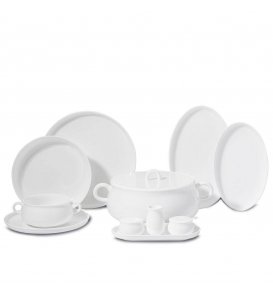 KORKMAZ Yemek Takımı Korkmaz A8549 Aşiyan Koleksiyon 58 Parça Yemek Takımı