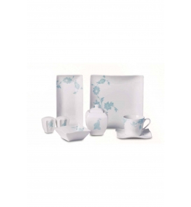 KORKMAZ Kahvaltı Takımı Korkmaz A8587 Link Coll. 28 Parça Kahvaltı Takımı Kare