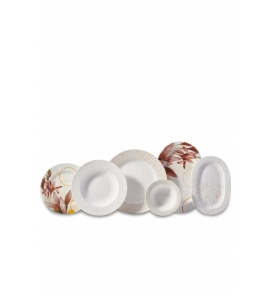 KORKMAZ Yemek Takımı Korkmaz A8866 Vanessa Coll. 55 Parça Yemek Takımı Yvr.