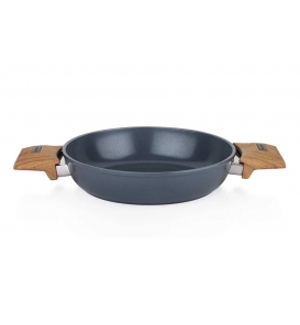 SCHAFER Tencere Ve Tava Schafer Fiesta Seramik Siyah 22 Cm Sahan