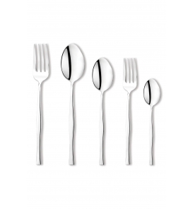 SCHAFER Çatal Kaşık Bıçak Schafer Solid Gümüş01 Çatal Kaşık Bıçak Seti 60 Parça