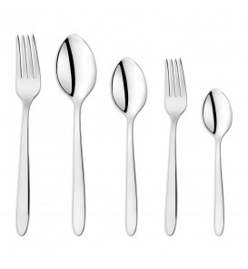 SCHAFER Çatal Kaşık Bıçak Schafer Solid Gümüş02 Çatal Kaşık Bıçak Seti 60 Parça