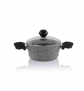 SCHAFER Tencere Ve Tava Schafer Cory Gri 20 Cm Derin Tencere