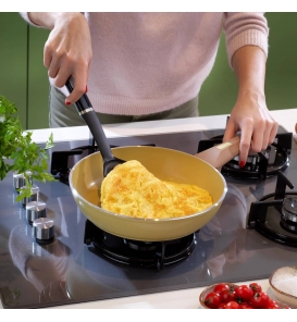 SCHAFER Tencere Ve Tava Schafer Fiesta Seramik Yeşil 30 Cm Tava