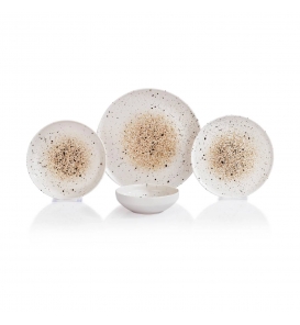 SCHAFER Yemek Takımı Schafer Vita Bej Yemek Takımı 24 Parça