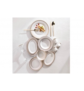 SCHAFER Yemek Takımı Schafer Mila Paltin02 56 Parça Yemek Takımı