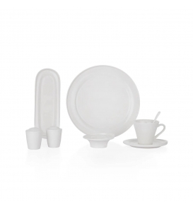 SCHAFER Kahvaltı Takımı Schafer Weekend Beyaz 05 Kahvaltı Takımı 36 Parça
