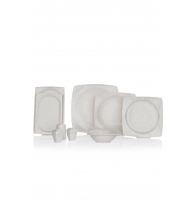 SCHAFER Yemek Takımı Schafer Beth Beyaz 02 56 Parça Yemek Takımı