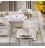 SCHAFER Yemek Takımı Schafer Glamor Elegant Beyaz 60 Parça Yemek Takımı