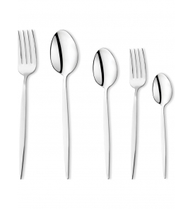 SCHAFER Çatal Kaşık Bıçak Schafer Solid Gümüş03 Çatal Kaşık Bıçak Seti 60 Parça