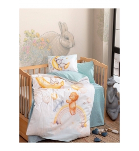 Cotton Box Baby Moon Mint Nevresim Takımı