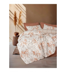 Cotton Box Modeline Lamina Tarçın Çift Kişilik Nevresim Tk.