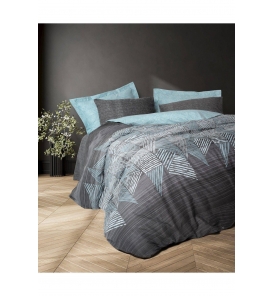 Cotton Box Modern Arel Antrasit Çift Kişilik Nevresim Takımı