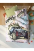 Cotton Box Junior Adventure Yeşil Tek Kişilik Nevresim Tk.