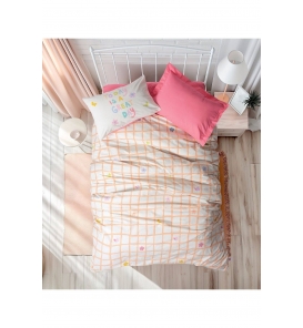 Cotton Box Genç Jours Pembe Tek Kişilik Nevresim Takımı