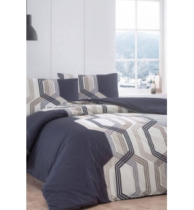 Taç Vesper Kahve Tek Kişilik Nevresim Takımı