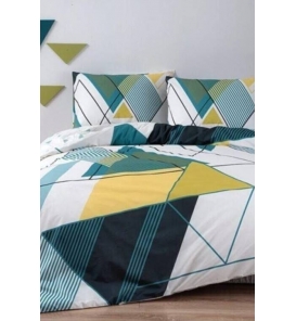 Taç Capel Petrol Tek Kişilik Nevresim Takımı