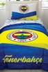 Taç Lisanslı Fenerbahçe Wooden Logo Tek K. Nevresim Tk.