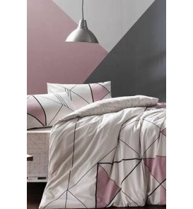 Taç Marvel Pembe Queen Size Nevresim Takımı