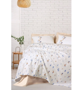 Cotton Box Feliz Somon Çift Kişilik Pike Takımı