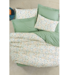 Cotton Box Petite Lola Yeşil Dört Mevsim Ç.K. Nevresim Tk.