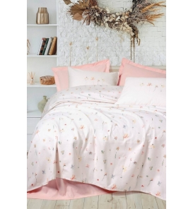 Cotton Box Sweet Calme Pembe Tek Kişilik Pike Takımı