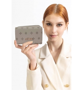 ARMİNE Cüzdan Armine C 11 Bayan Çanta Vizon Baskılı