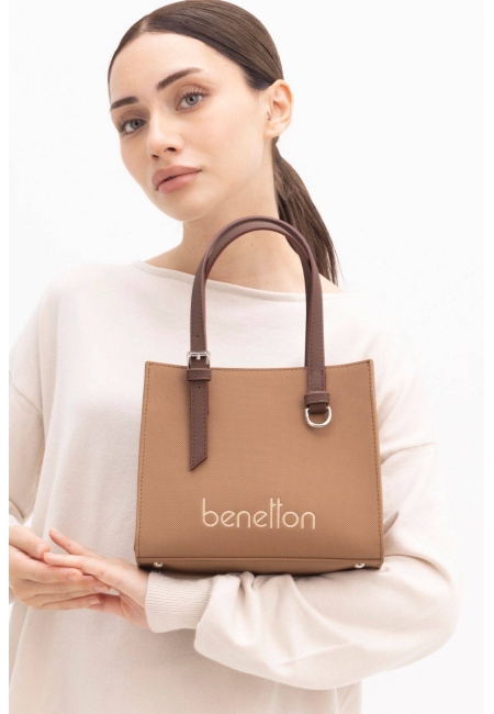 United Colors Of Benetton BNT 1442 Camel-Kahve Çanta