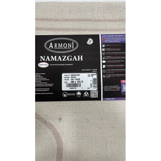 Armoni S234D Namazgah Gri-Krem