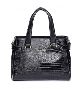 ARMİNE Çanta Armine 172 Siyah Croco Bayan Çanta