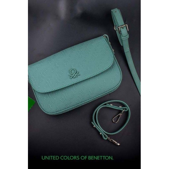 United Colors Of Benetton BNT 1077 Su Yeşili Çanta