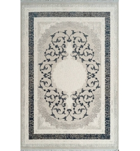 Royal Kım R-KC09B-LCVR Lacivert-Gri Halı