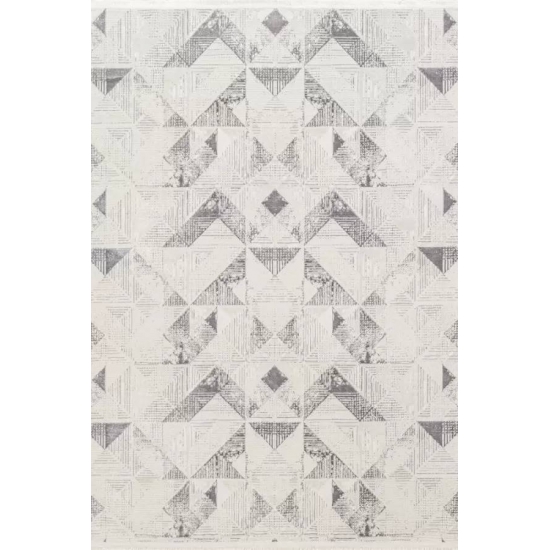 Angora Poly AN-3449A-GRİ Gri Halı