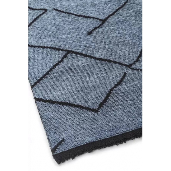 Angora Glamour AN-0068L-BLU Mavi Halı
