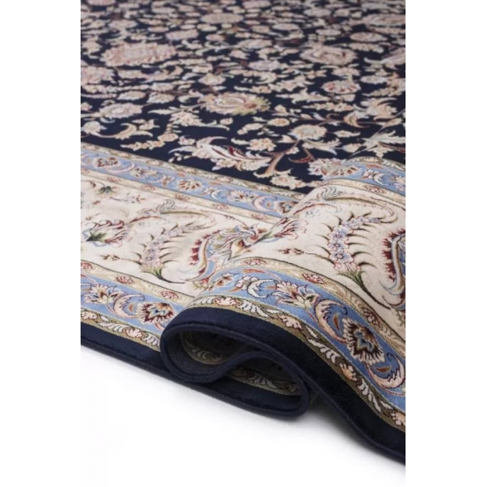 Angora Craftsilk AN-66524-LCV Lacivert Halı