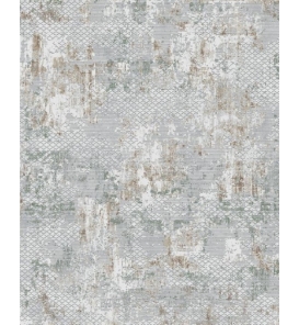 Angora Evo A090B Krem Yeşil Halı