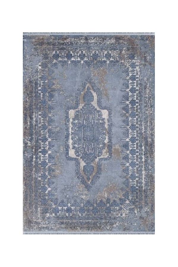 P.Cardın Magnifique BQ02N Mavi Halı