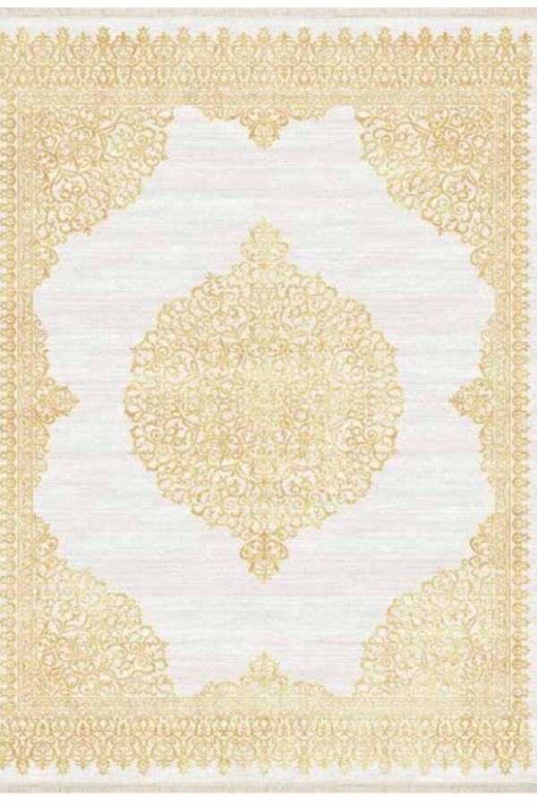 Angora Rustik 8300L Krem Halı